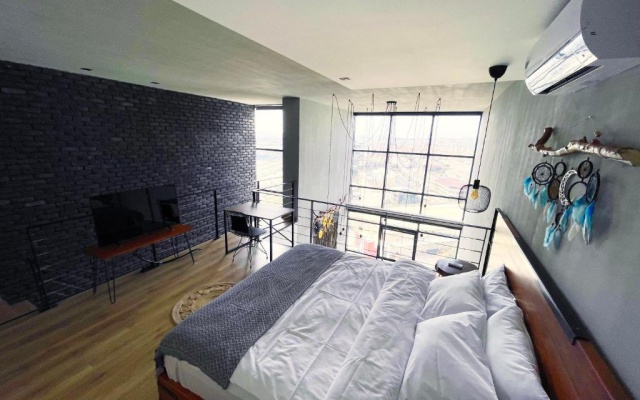 Next to the metro station 13th floor Luxury Loft apartment in Nilüfer Bursa