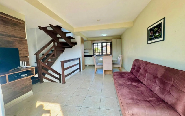 LINDO SOBRADO A 250mts DA PRAIA MARISCAL PISCINA 249-3