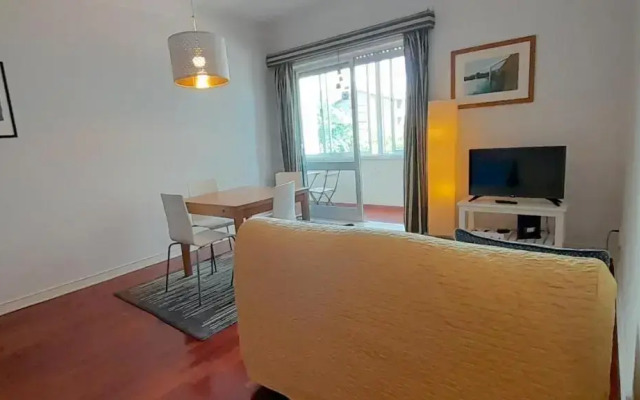 City flat near the sea