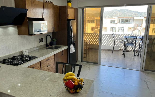 Penthouse Manzanillo exclusivo con alberca