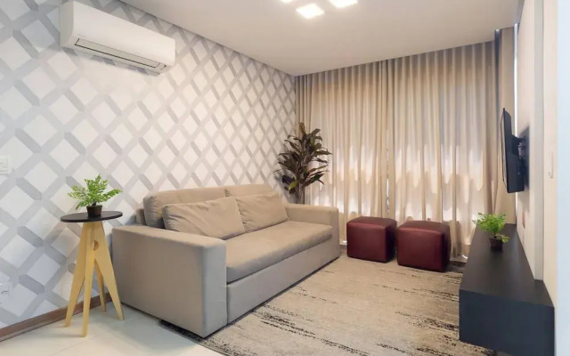 Apto de 2 Quartos Acomoda 6 Pessoas