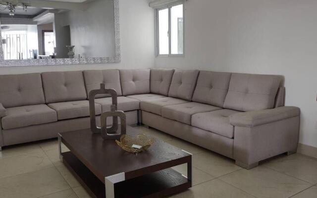 Spacious modern condo for 7 people in Santiago