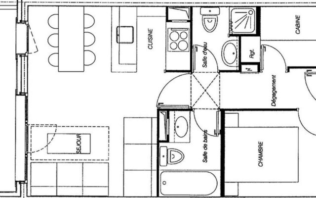 Appartement Valmorel, 3 pièces, 6 personnes - FR-1-291-754
