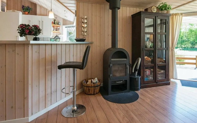 Bright Holiday Home in Glesborg Denmark With Sauna