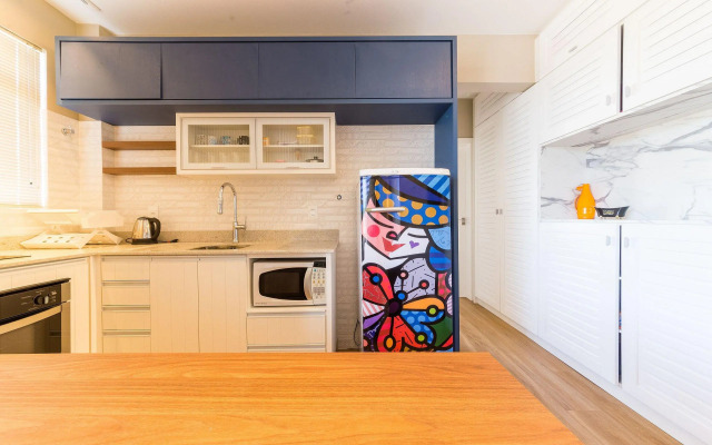 Apto pé na areia em Jurerê JBM201