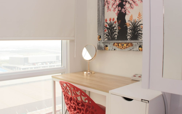 Nice And Elegant Studio At Vasanta Innopark Apartment