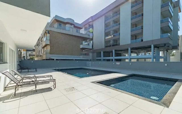 IAPs Apto 140m da praia Floripa