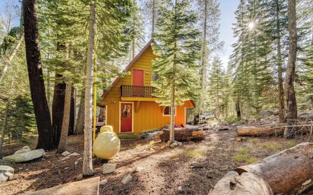 Near Slopes, Donner Lake & Trails! Woodsy Retreat