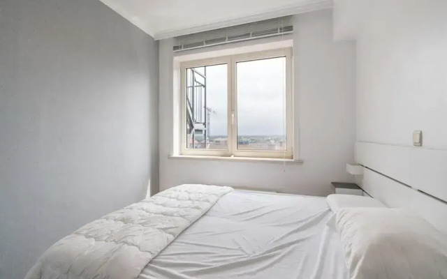 Flat in Knokke With Pier and Sea Views