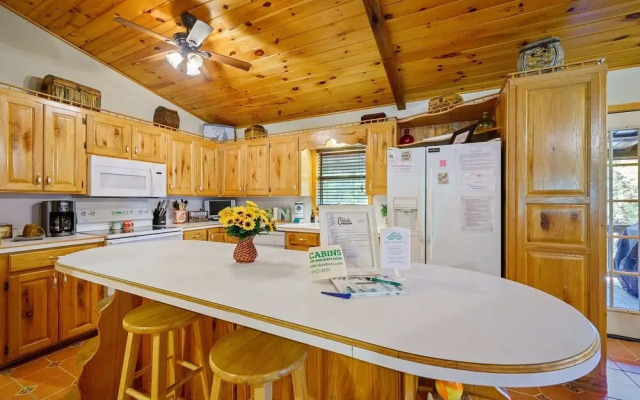 Cast Away Family Cabin with Hot Tub, Fireplace, and Kids Area by RedAwning