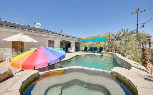 Pool, Patio & Grill: Desert Hot Springs Retreat!