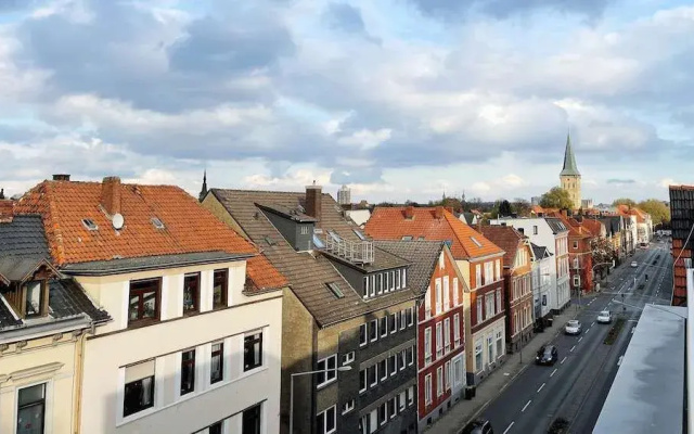 Modernes Apartment über den Dächern von Osnabrück