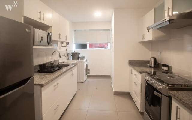 w Sleek 2BR in Miraflores