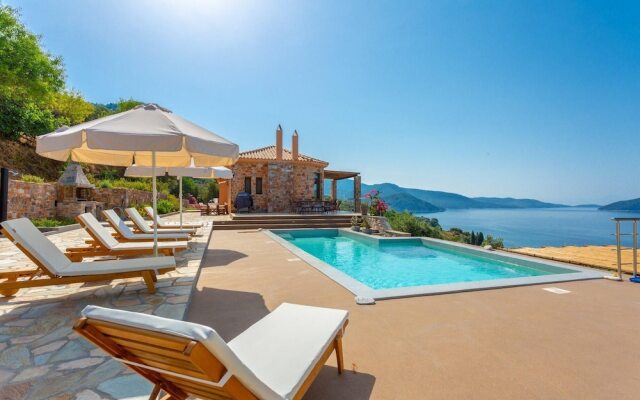 Villa Diona Large Private Pool Walk to Beach Sea Views A C Wifi - 3074