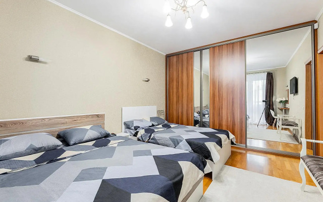 Апартаменты на улице Скрыганова 4А