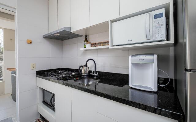 Lindo apato com varanda e churrasq RSE203