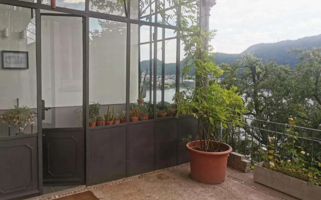 Veranda lake view