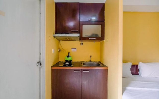 Cozy And Homey Studio Apartment At Metropark Condominium Jababeka