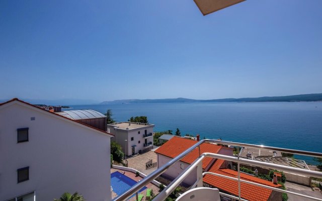 Awesome Apartment in Crikvenica With Wifi and 1 Bedrooms