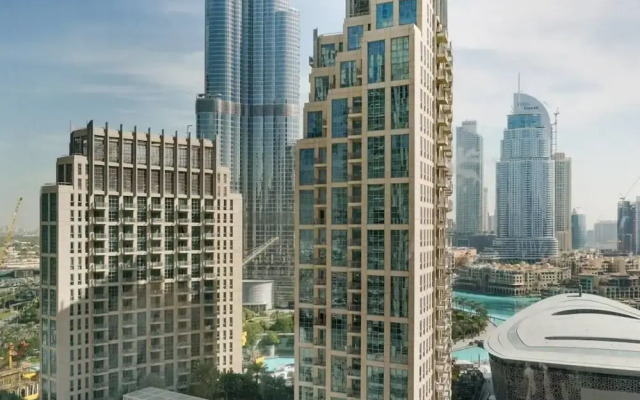Modern Apartment Great View of Burj Khalifa!
