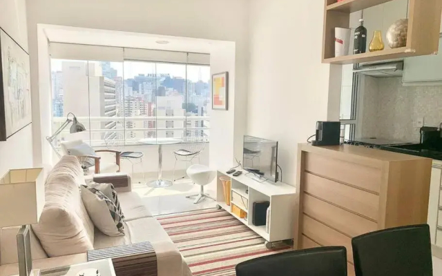 AP na cobertura 2 quartos com internet, garagem e vista linda da cidade Cd 2302 - Hotel in São Paulo - Photo 4