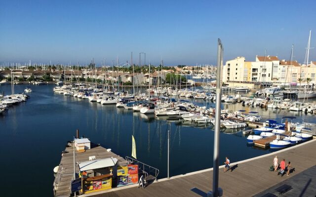 Studio in Cap D'agde, With Wonderful sea View and Furnished Balcony -