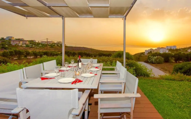 Pool Villa Stella Crete 500m From sea