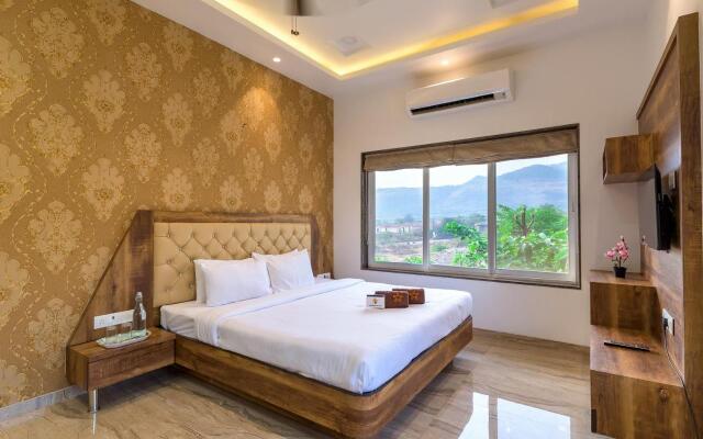 SaffronStays Juniper, Lonavala - Pet-friendly villa with pool, lawn, gym & games