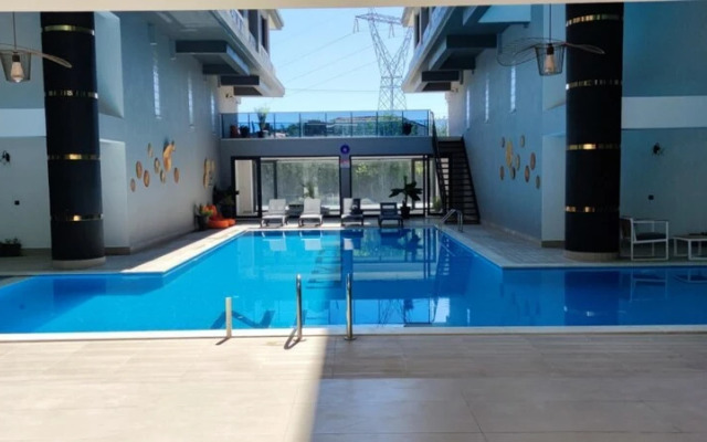 Flat With Shared Pool and Balcony in Dalaman