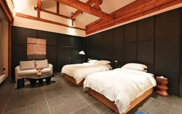 Qingmo · Private Hot Spring · Homestay (Xinzhou Ancient City)