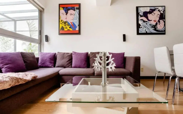 Beautiful apartment in Polanco area with amenities
