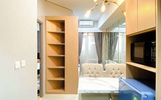 Homey And Minimalist 1Br Vasanta Innopark Apartment