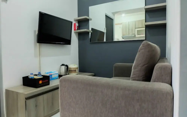 Simply Homey 2BR Pancoran Riverside Apartment
