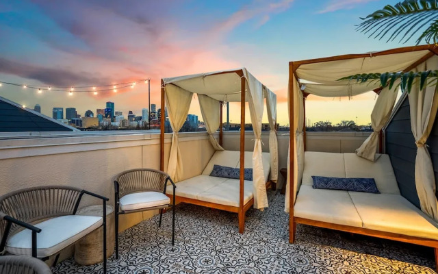 The Green Haus Luxxe Cabana Rooftop Retreat