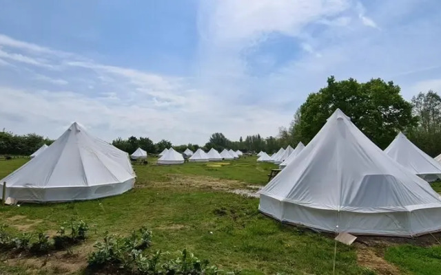 6 Meter Bell Tent - Up to 6 Persons Glamping