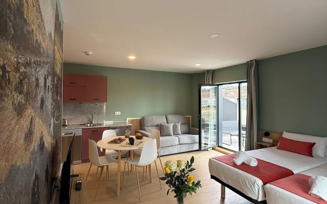 Luxury Singular Pensión Estudios Blue