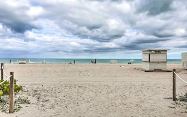 Sunny Miami Beach Condo Steps to Boardwalk!