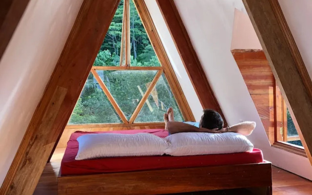 A-Frame Volcano House