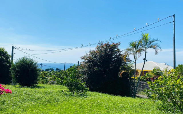 Villa Créole vue sur mer des Caraïbes