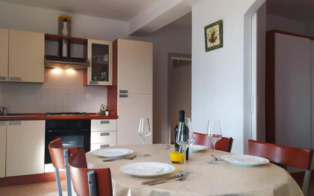 Garden apartment with a View