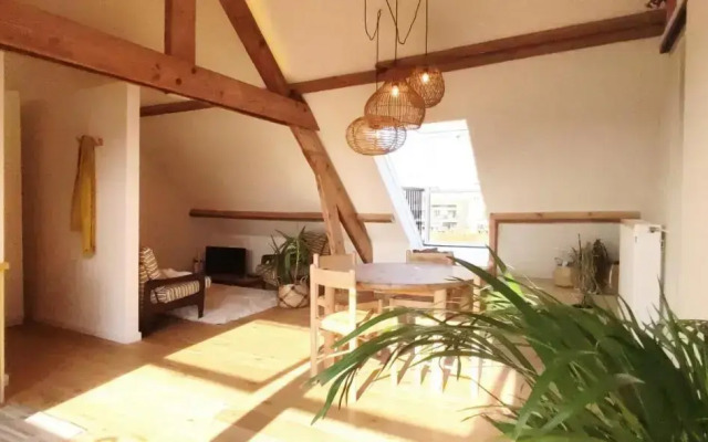 RUIMTEZICHT cosy appartement with sauna