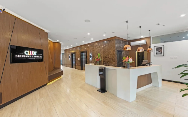 CLLIX Brisbane Central Apartments – Lobby – Brisbane