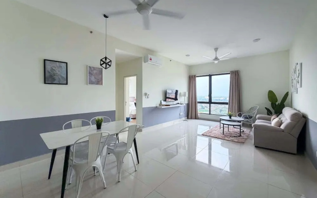 Family 2BR Melaka Apartment Near Jonker St