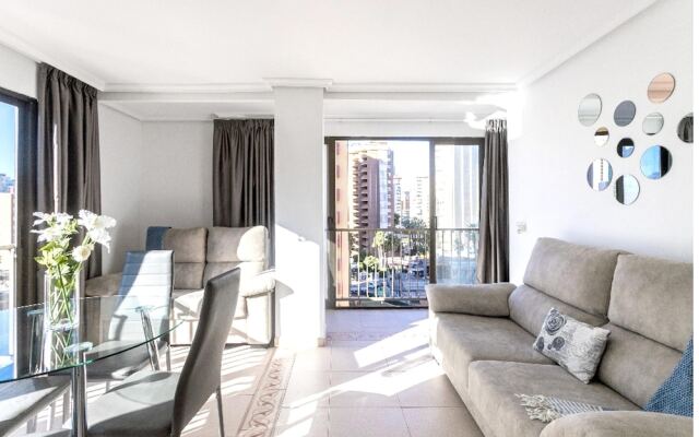 Apartment with 2 Bedrooms in Benidorm, with Wonderful City View, Shared Pool, Balcony - 350 M From the Beach