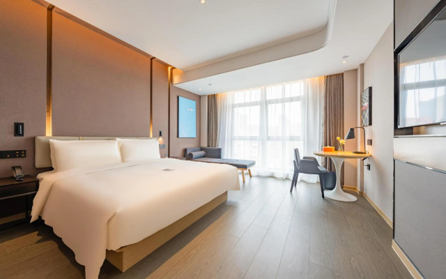 Atour Hotel Wanda Plaza Huishan Wuxi – Guest Rooms – Wuxi