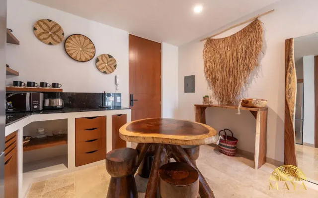 NHOA 108A Lux 2BR Condo Plunge Pool in Aldea Zama