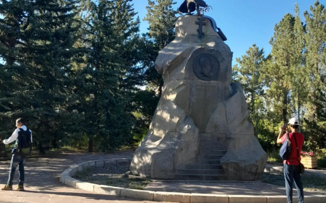 Waterfall in the yard