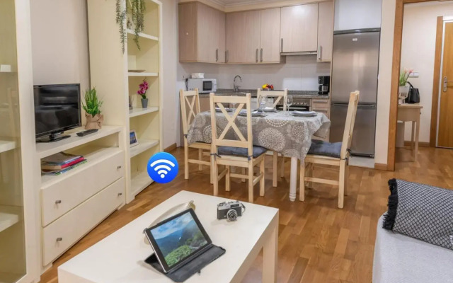 apartamento centro sanxenxo con parking gratis