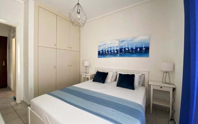 Cozy Apartment in Skala Fourkas,2 BR, 100m/Beach