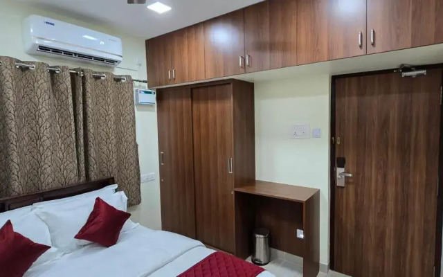 Hotel NJ RESIDENCY NEAR DLF IT PARK, RMZ SOFTWARE PARK, L&T ECC, CHENNAI TRADE CENTRE & MIOT
